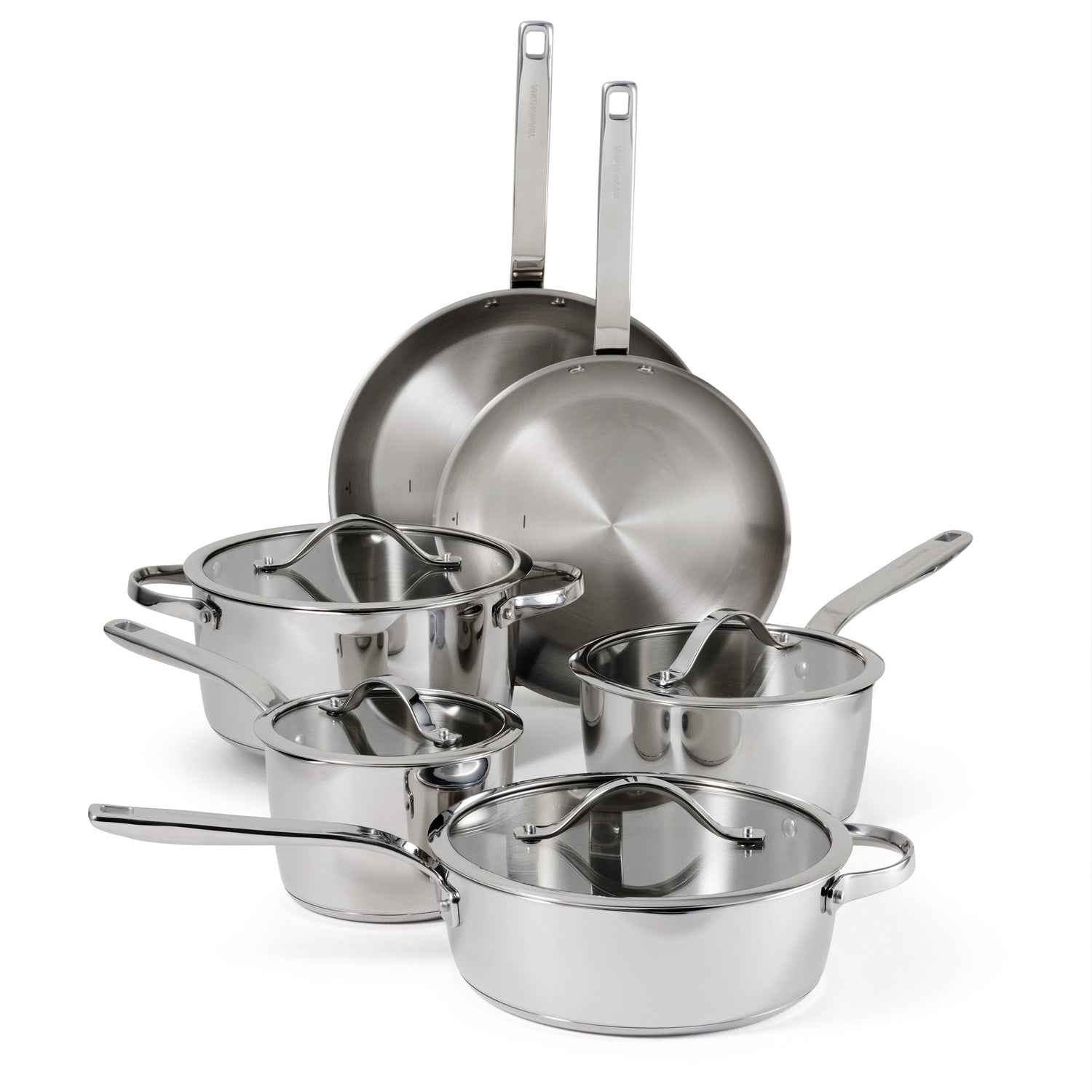 Tempo Tri-Ply Base Stainless Steel Cookware Set