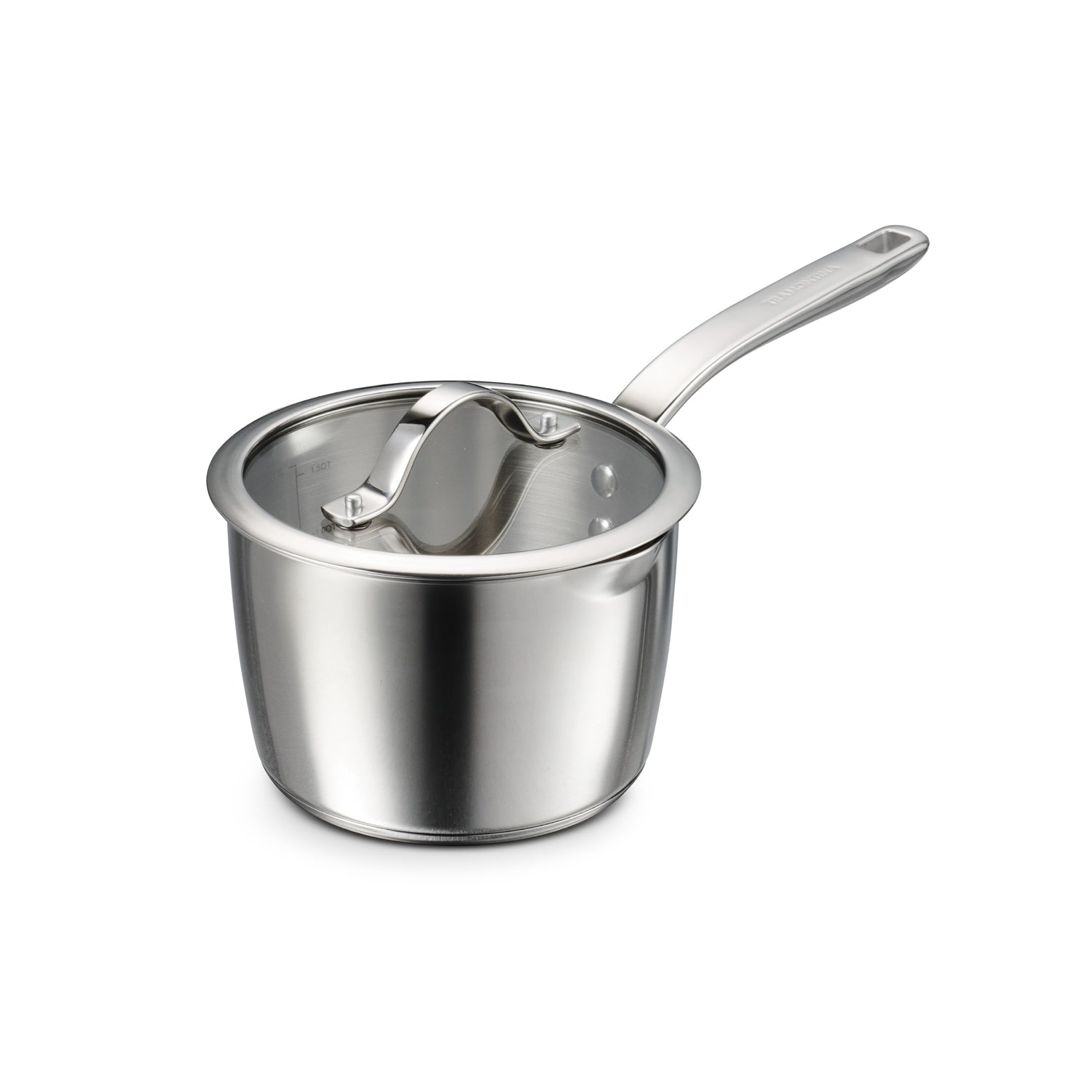 Tempo Tri-Ply Base Stainless Steel Covered Saucepan