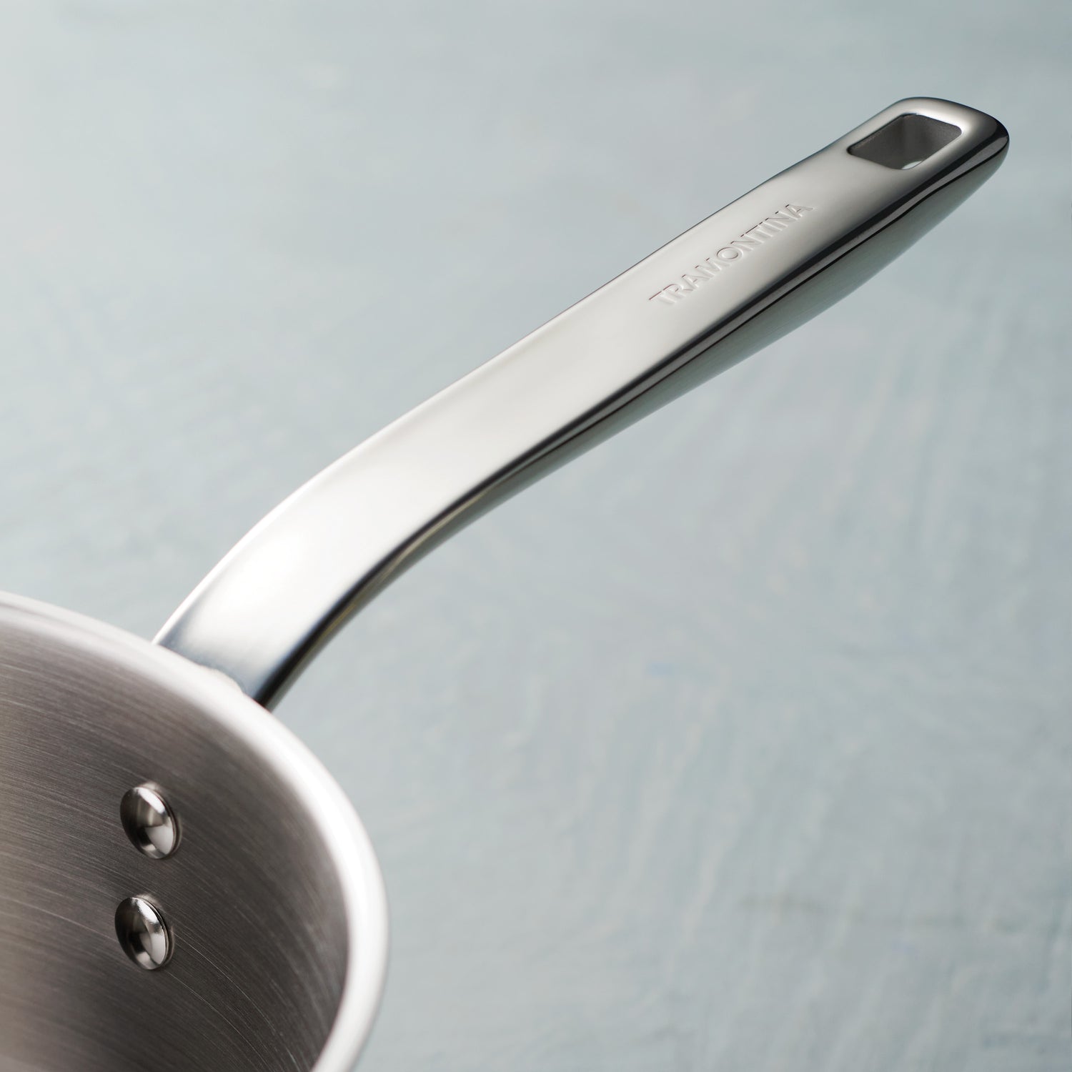Tempo Tri-Ply Base Stainless Steel Covered Saucepan