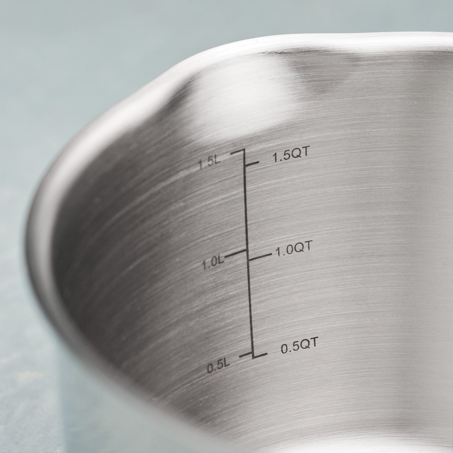 Tempo Tri-Ply Base Stainless Steel Covered Saucepan