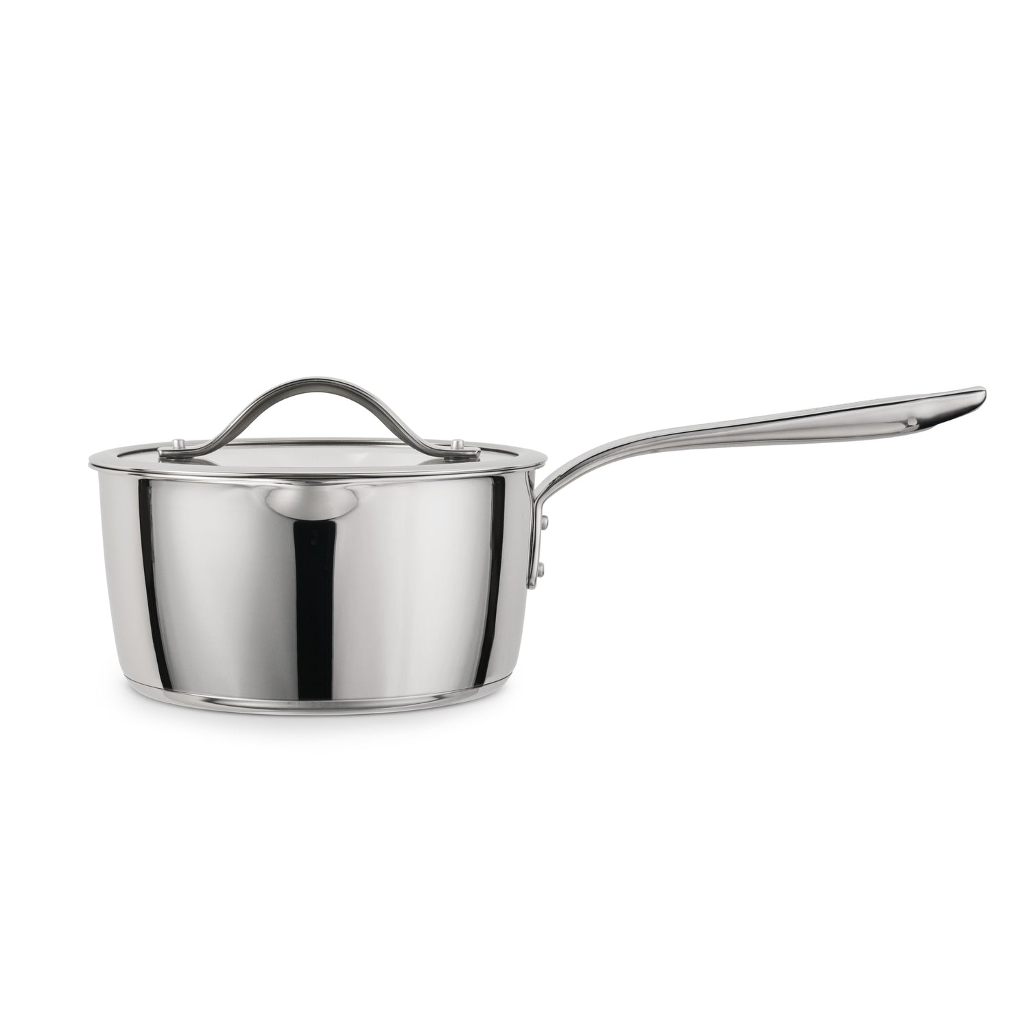 Tempo Tri-Ply Base Stainless Steel Covered Saucepan