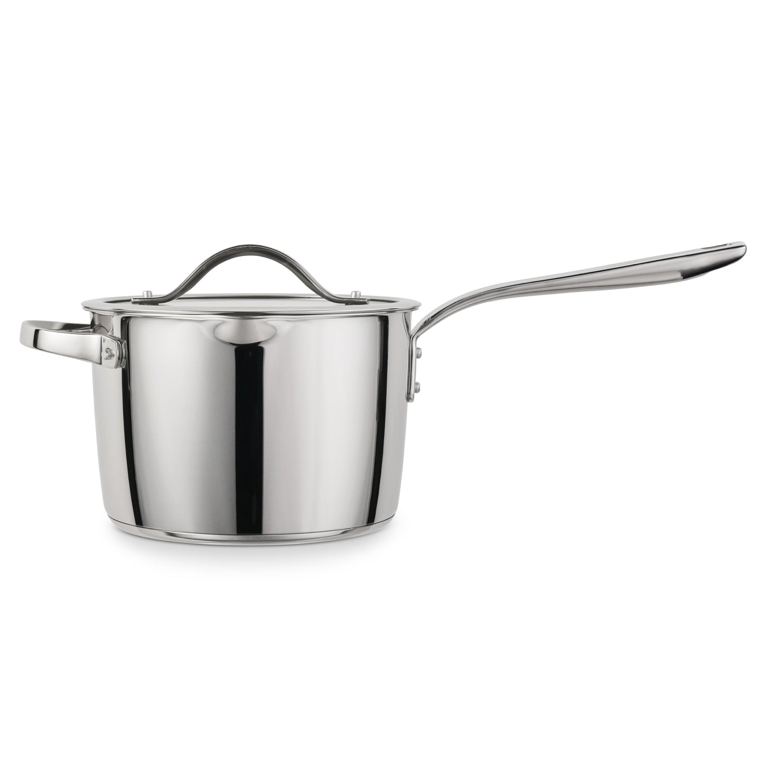 Tempo Tri-Ply Base Stainless Steel Covered Saucepan