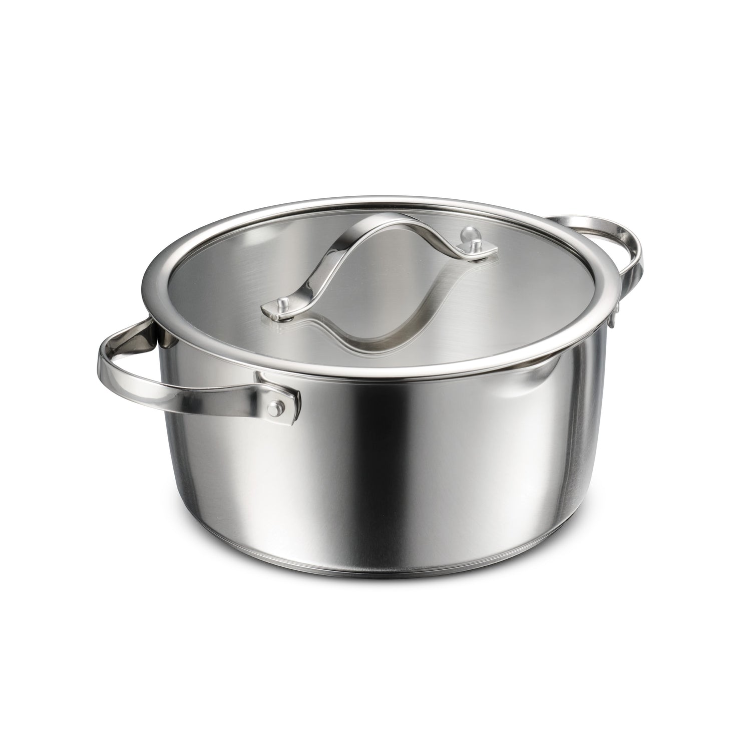 Tempo Tri-Ply Base 5 Quart Covered Dutch Oven
