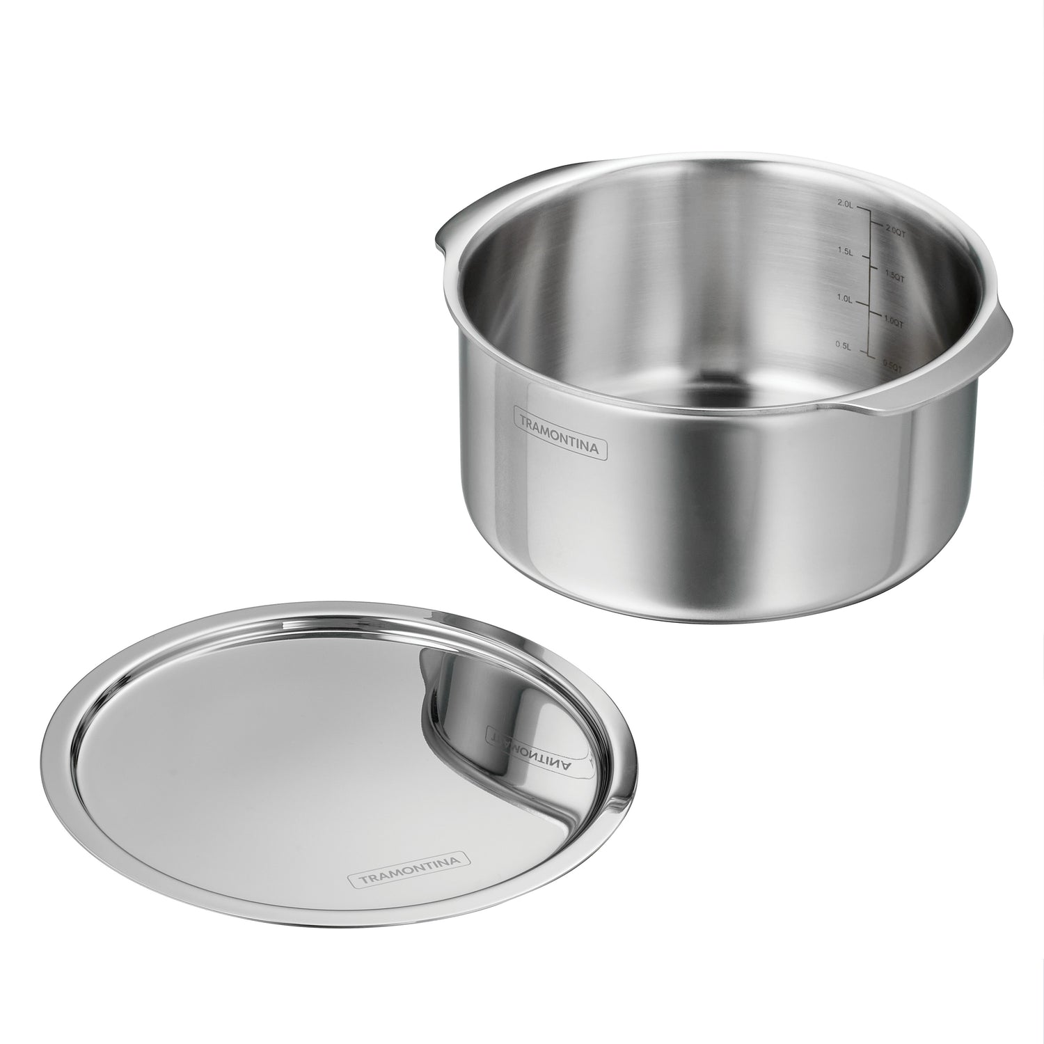 Utsava Tri-Ply Clad Stainless Steel Covered Tope Patila