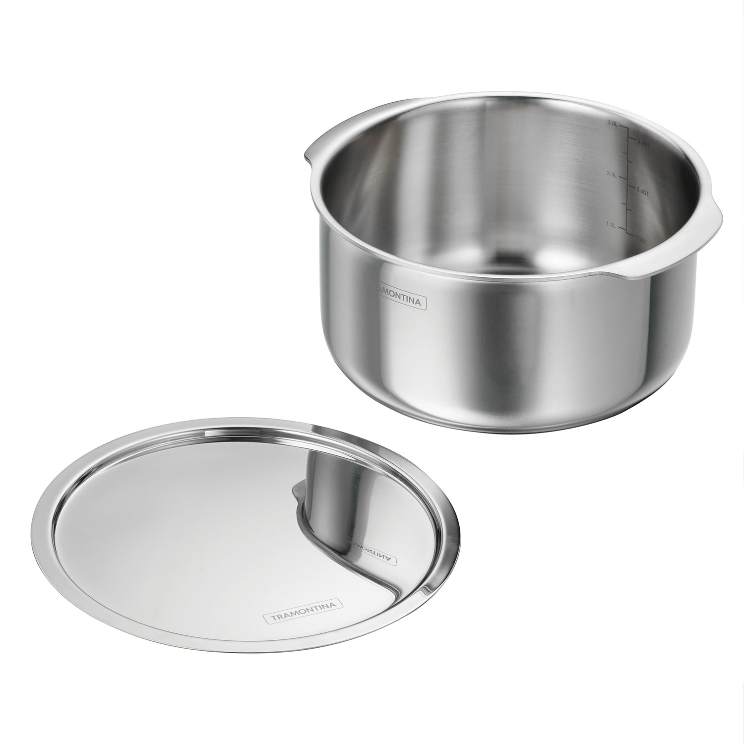 Utsava Tri-Ply Clad Stainless Steel Covered Tope Patila